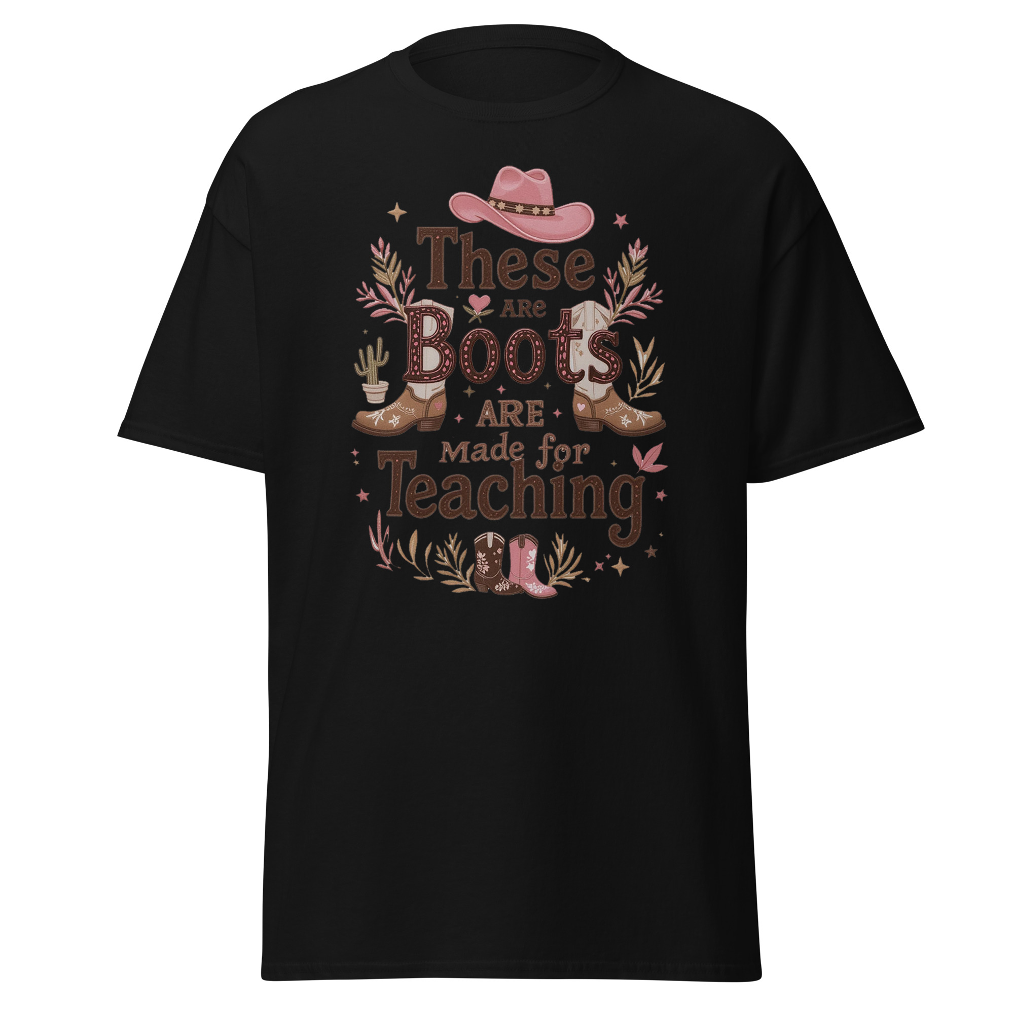 these boots are made for teaching shirt – cute cowgirl teacher t shirt, western teacher gift, pink cowboy boots & hat tee these boots are made for teaching shirt – cute cowgirl teacher t shirt, western teacher gift, pink cowboy boots & hat tee