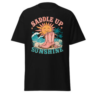 saddle up sunshine graphic t shirt | coastal cowgirl summer apparel