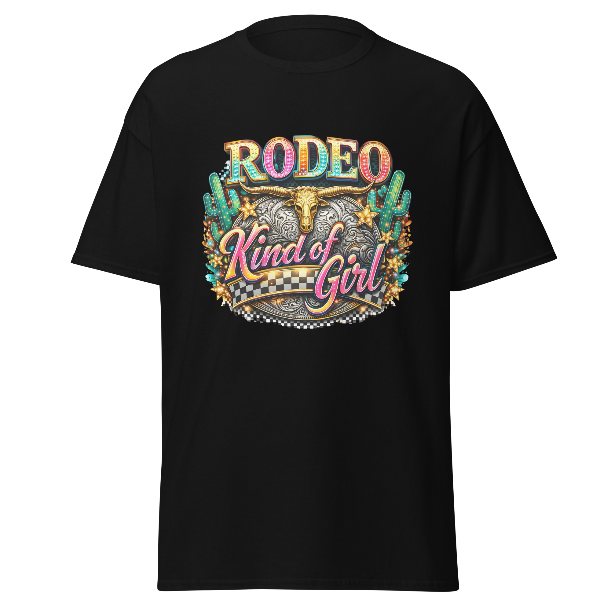 rodeo kind of girl graphic t shirt | western style summer apparel rodeo kind of girl graphic t shirt | western style summer apparel