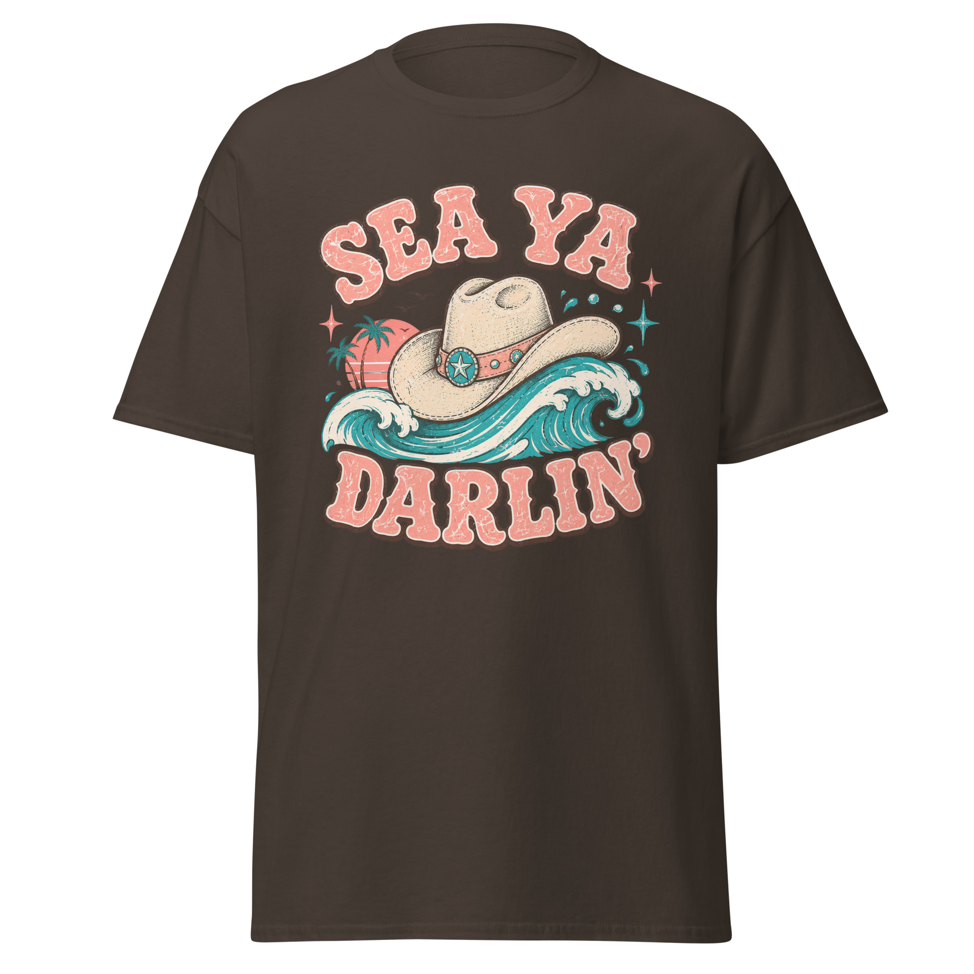 sea ya darlin' graphic t shirt | coastal cowgirl summer tee sea ya darlin' graphic t shirt | coastal cowgirl summer tee