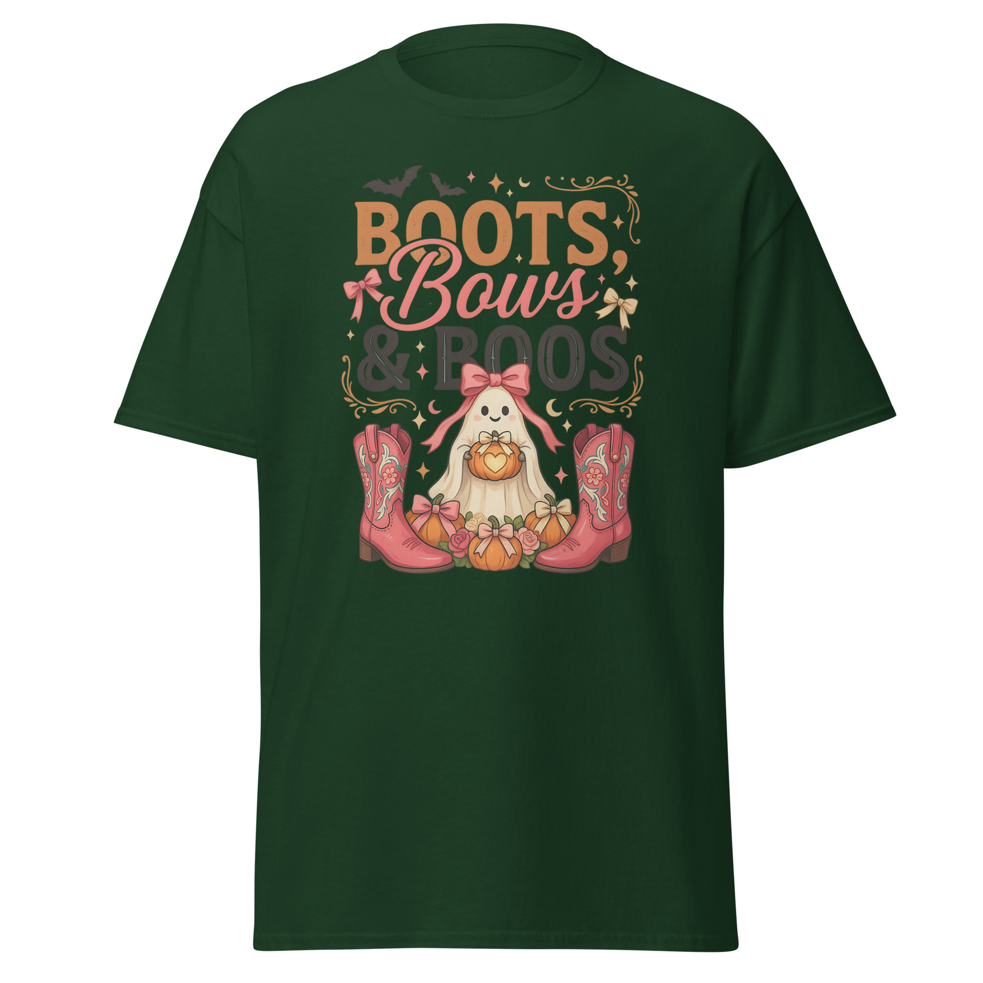 boots, bows & boos graphic t shirt | spooky western halloween apparel boots, bows & boos graphic t shirt | spooky western halloween apparel