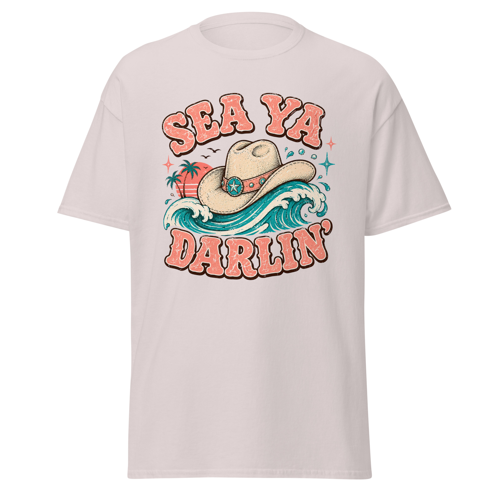 sea ya darlin' graphic t shirt | coastal cowgirl summer tee sea ya darlin' graphic t shirt | coastal cowgirl summer tee