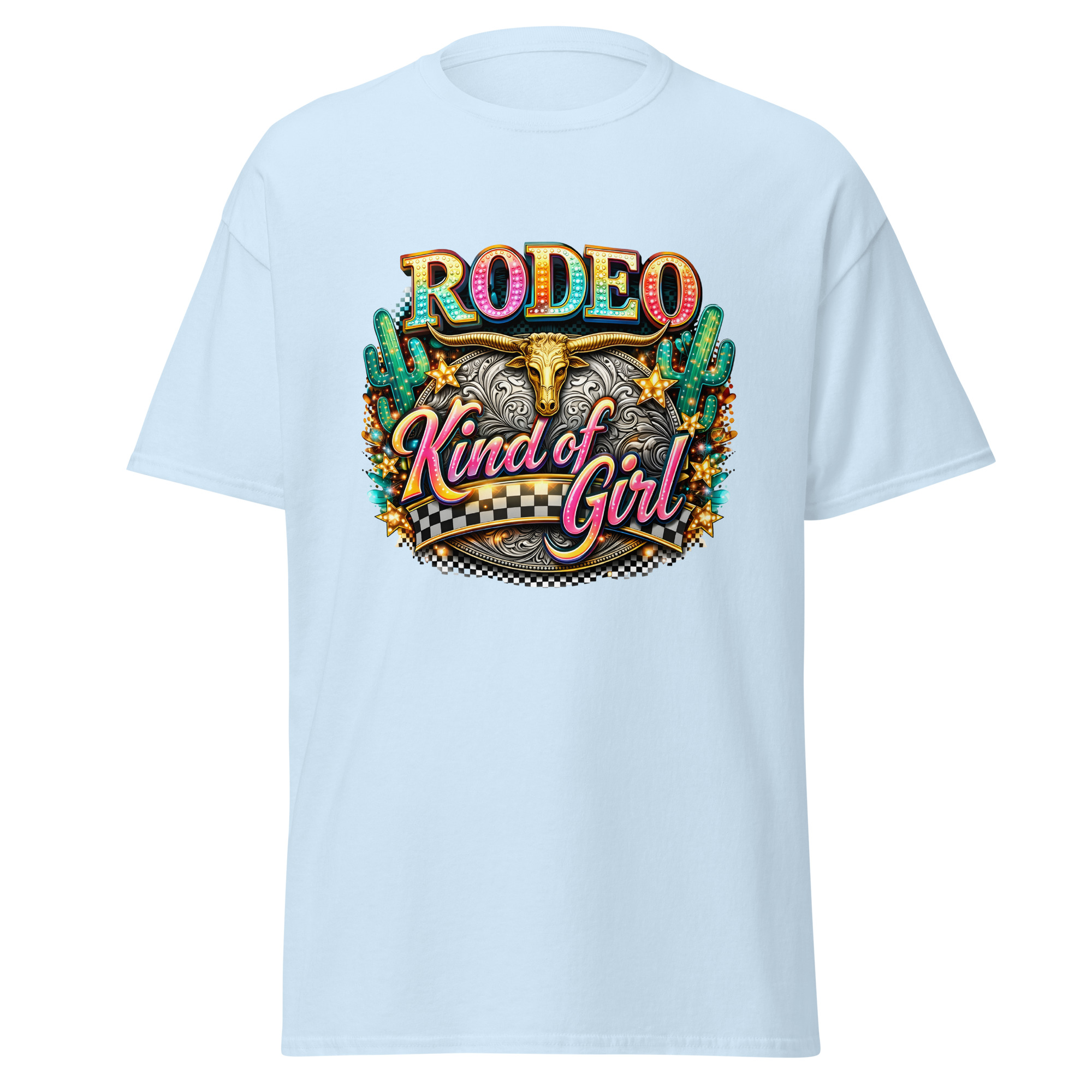 rodeo kind of girl graphic t shirt | western style summer apparel rodeo kind of girl graphic t shirt | western style summer apparel