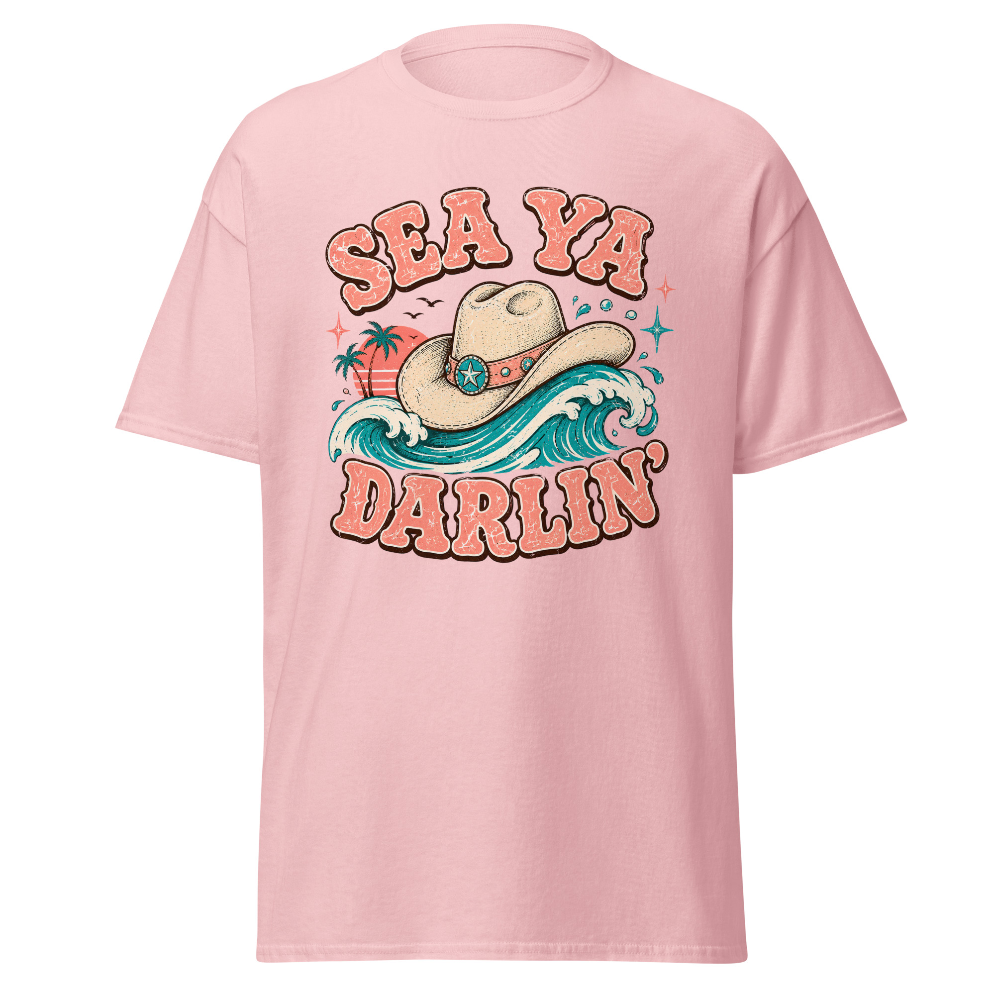 sea ya darlin' graphic t shirt | coastal cowgirl summer tee sea ya darlin' graphic t shirt | coastal cowgirl summer tee
