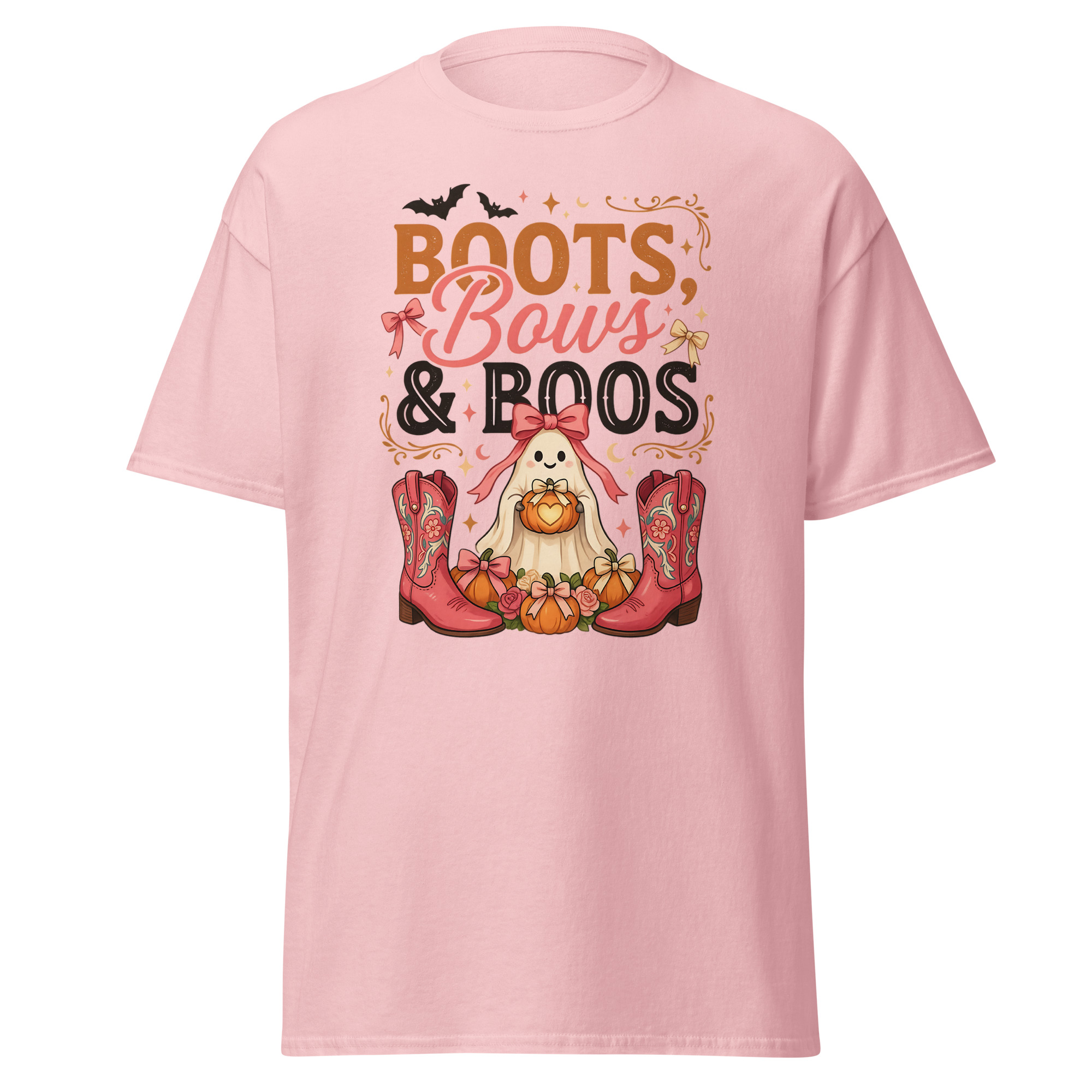 boots, bows & boos graphic t shirt | spooky western halloween apparel boots, bows & boos graphic t shirt | spooky western halloween apparel