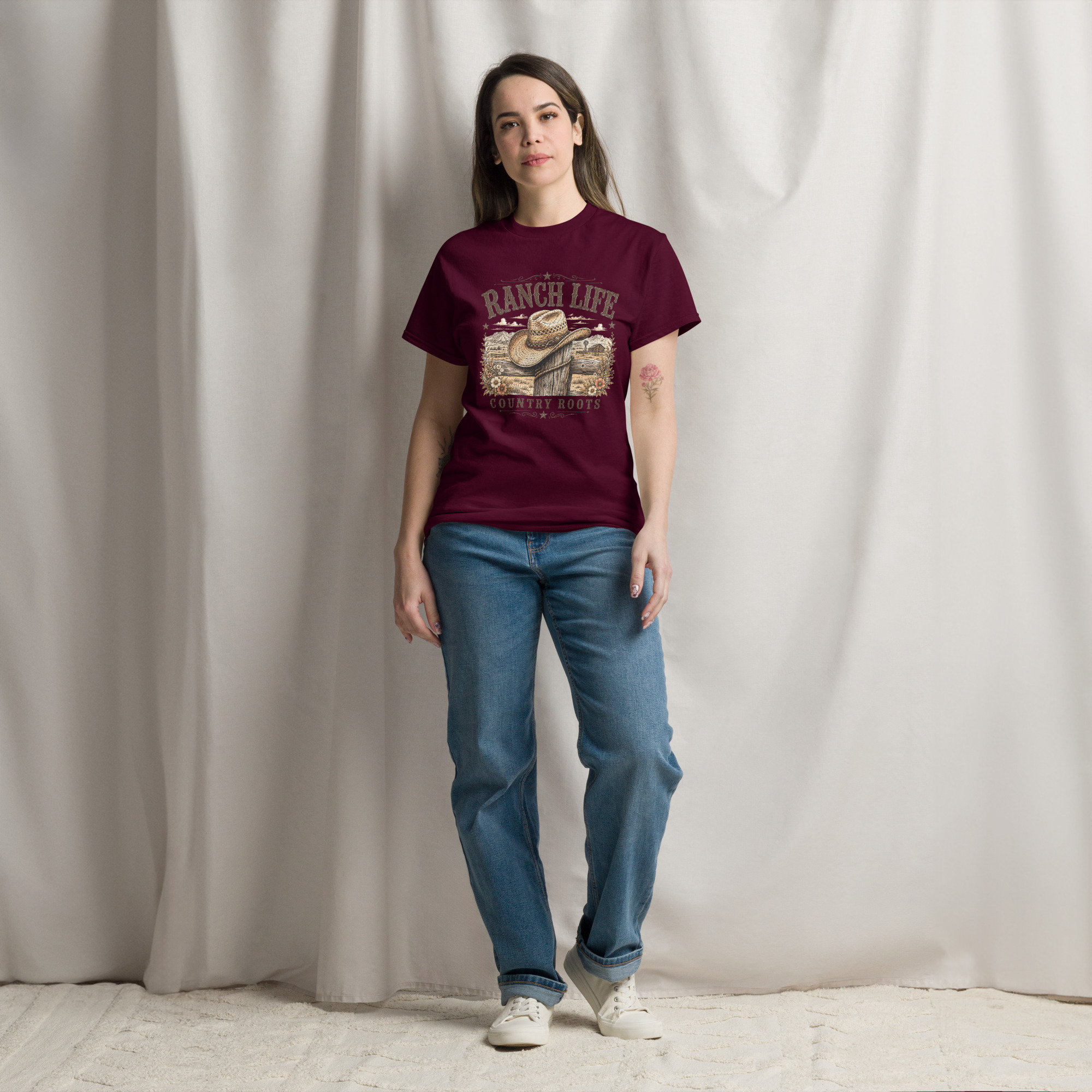 ranch life country roots t shirt vintage western cowboy graphic tee ranch life country roots t shirt vintage western cowboy graphic tee