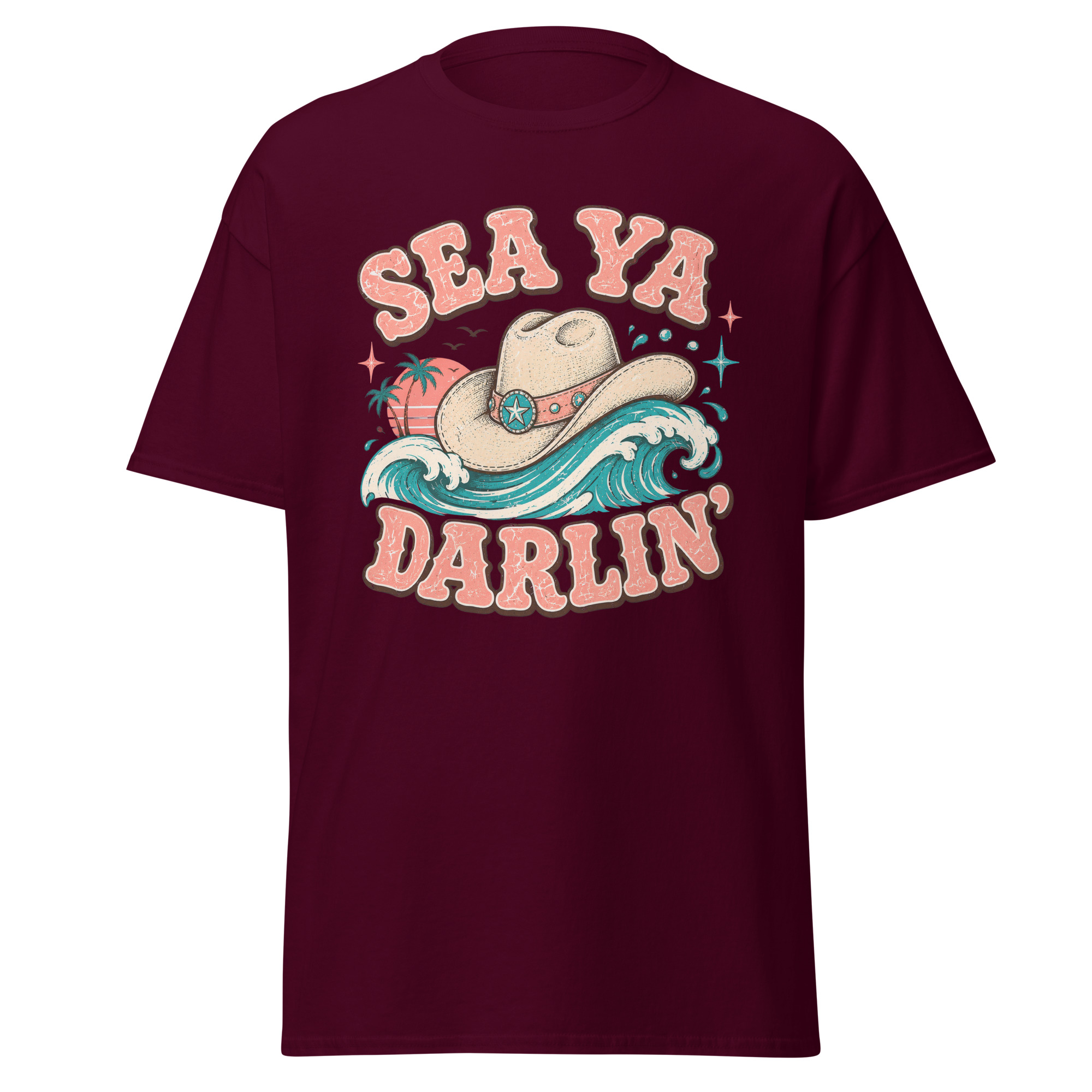 sea ya darlin' graphic t shirt | coastal cowgirl summer tee sea ya darlin' graphic t shirt | coastal cowgirl summer tee