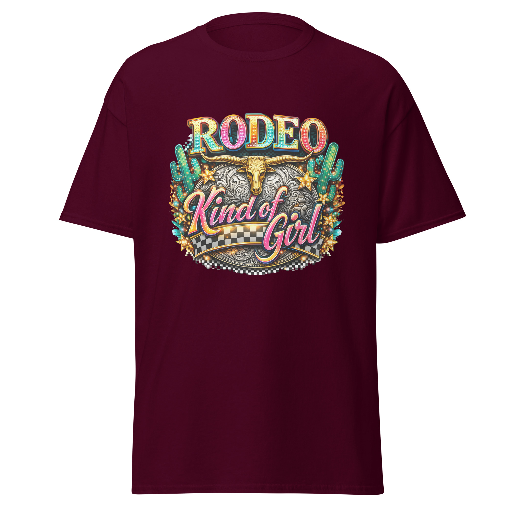 rodeo kind of girl graphic t shirt | western style summer apparel rodeo kind of girl graphic t shirt | western style summer apparel
