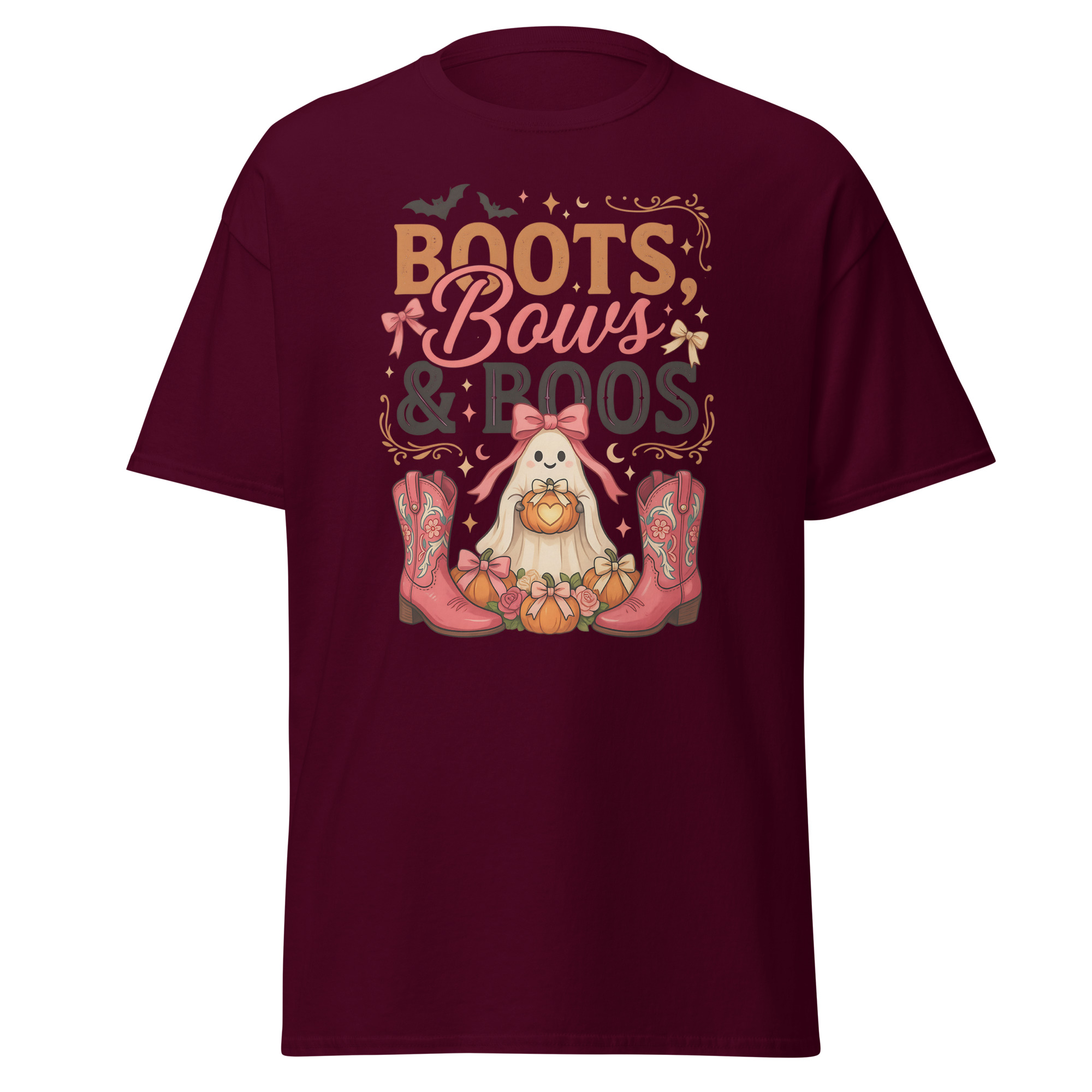boots, bows & boos graphic t shirt | spooky western halloween apparel boots, bows & boos graphic t shirt | spooky western halloween apparel