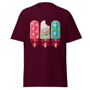 unisex classic tee maroon front 6a43fa26e348b.jpg