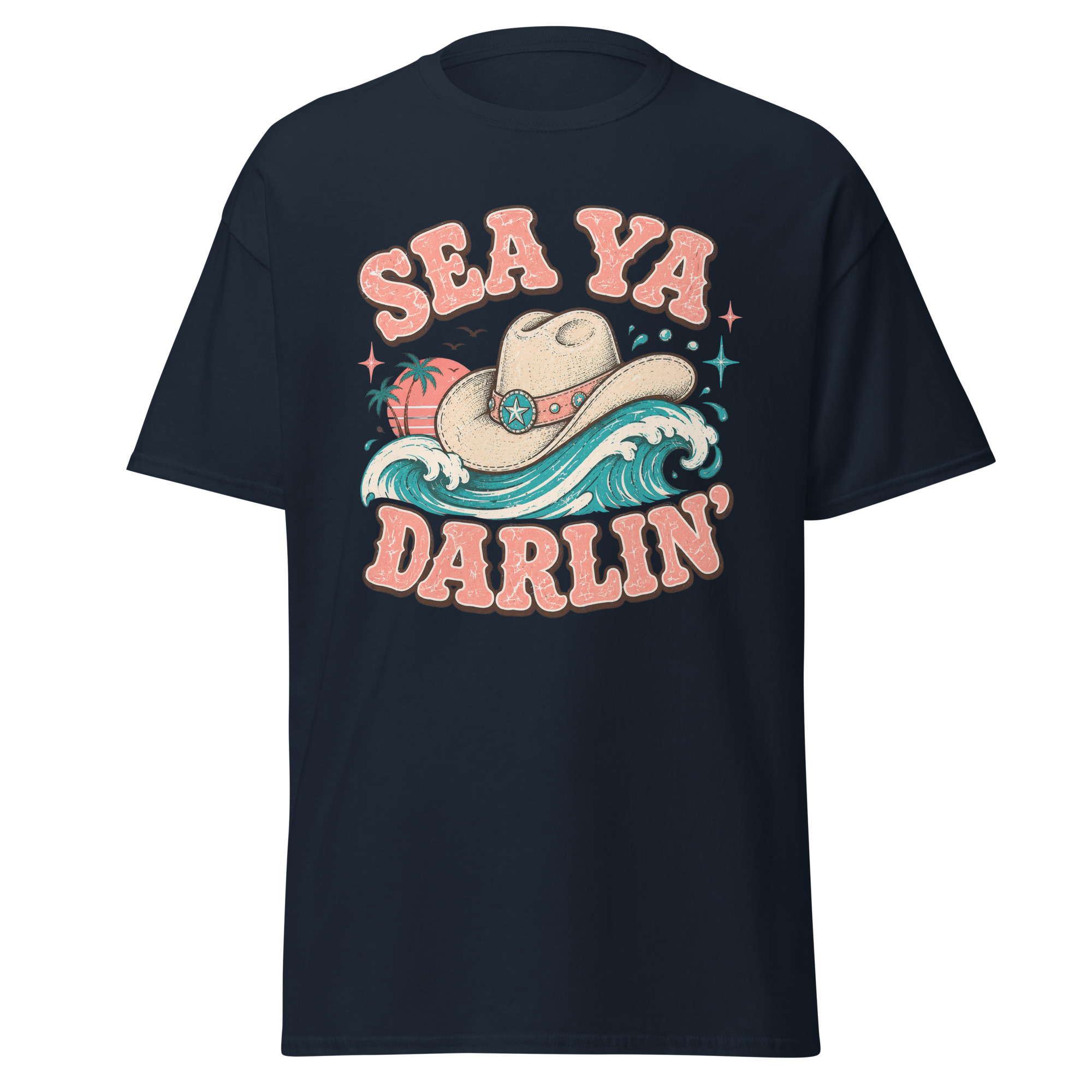 sea ya darlin' graphic t shirt | coastal cowgirl summer tee sea ya darlin' graphic t shirt | coastal cowgirl summer tee