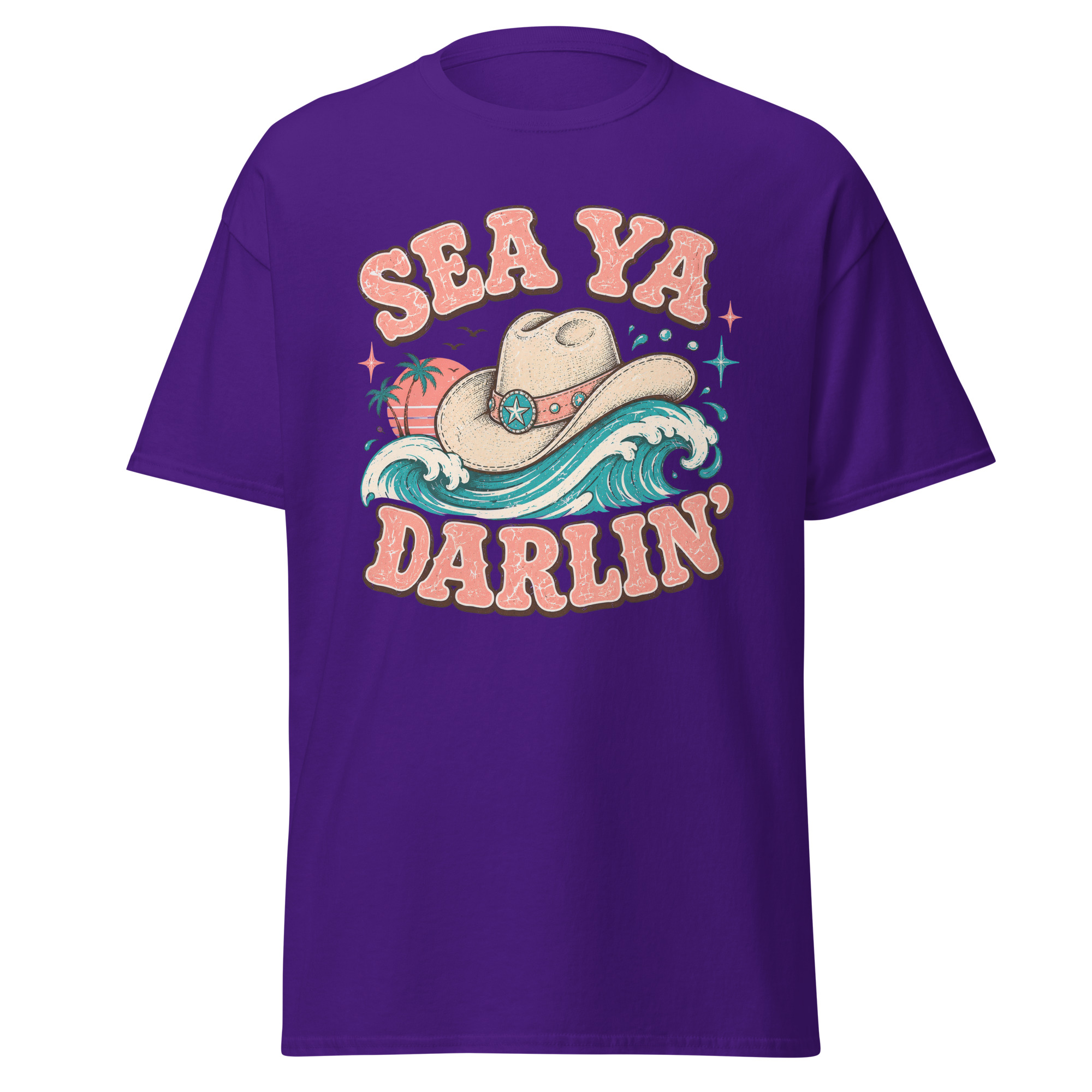 sea ya darlin' graphic t shirt | coastal cowgirl summer tee sea ya darlin' graphic t shirt | coastal cowgirl summer tee