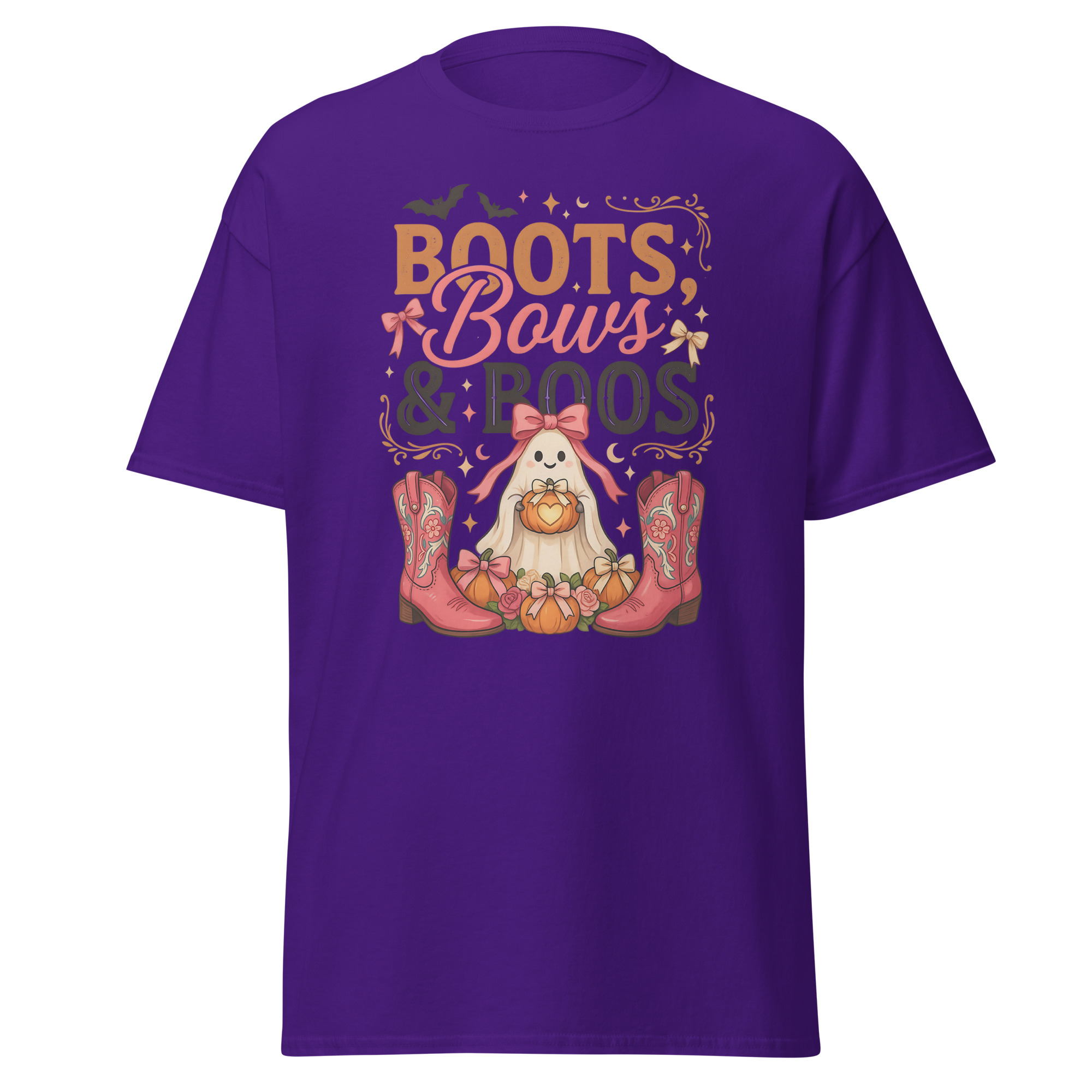 boots, bows & boos graphic t shirt | spooky western halloween apparel boots, bows & boos graphic t shirt | spooky western halloween apparel