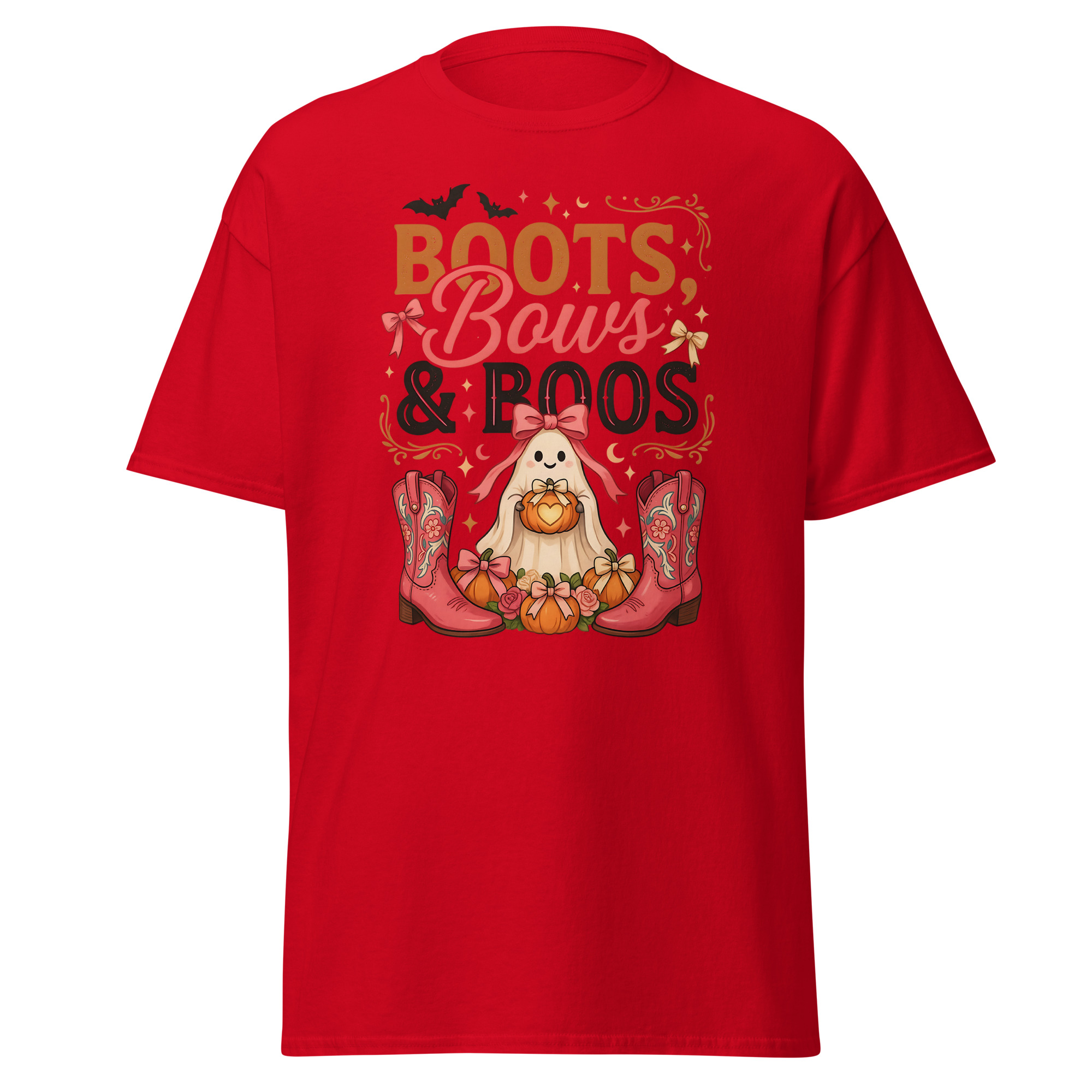 boots, bows & boos graphic t shirt | spooky western halloween apparel boots, bows & boos graphic t shirt | spooky western halloween apparel