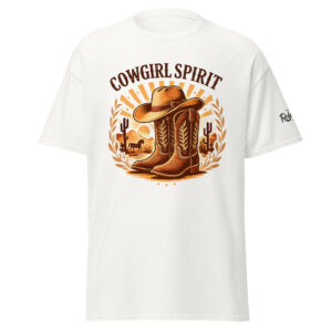 cowgirl spirit western graphic t shirt | rustic cowgirl apparel | prairie rebel co.