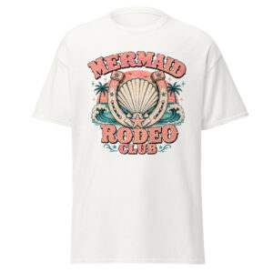 mermaid rodeo club graphic t shirt | coastal western apparel | prairie rebel co.