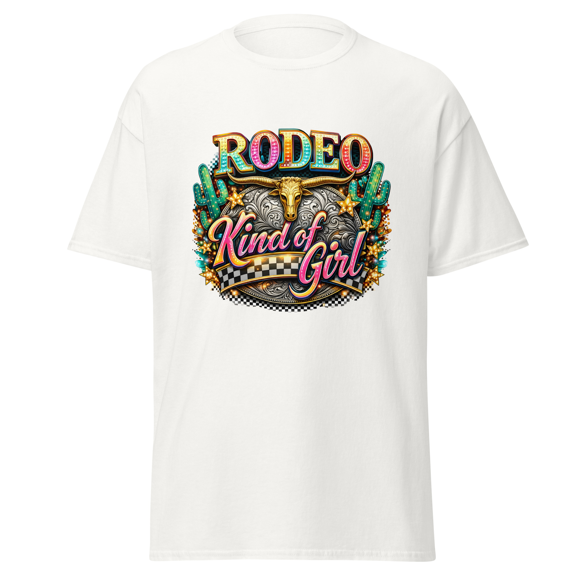rodeo kind of girl graphic t shirt | western style summer apparel rodeo kind of girl graphic t shirt | western style summer apparel