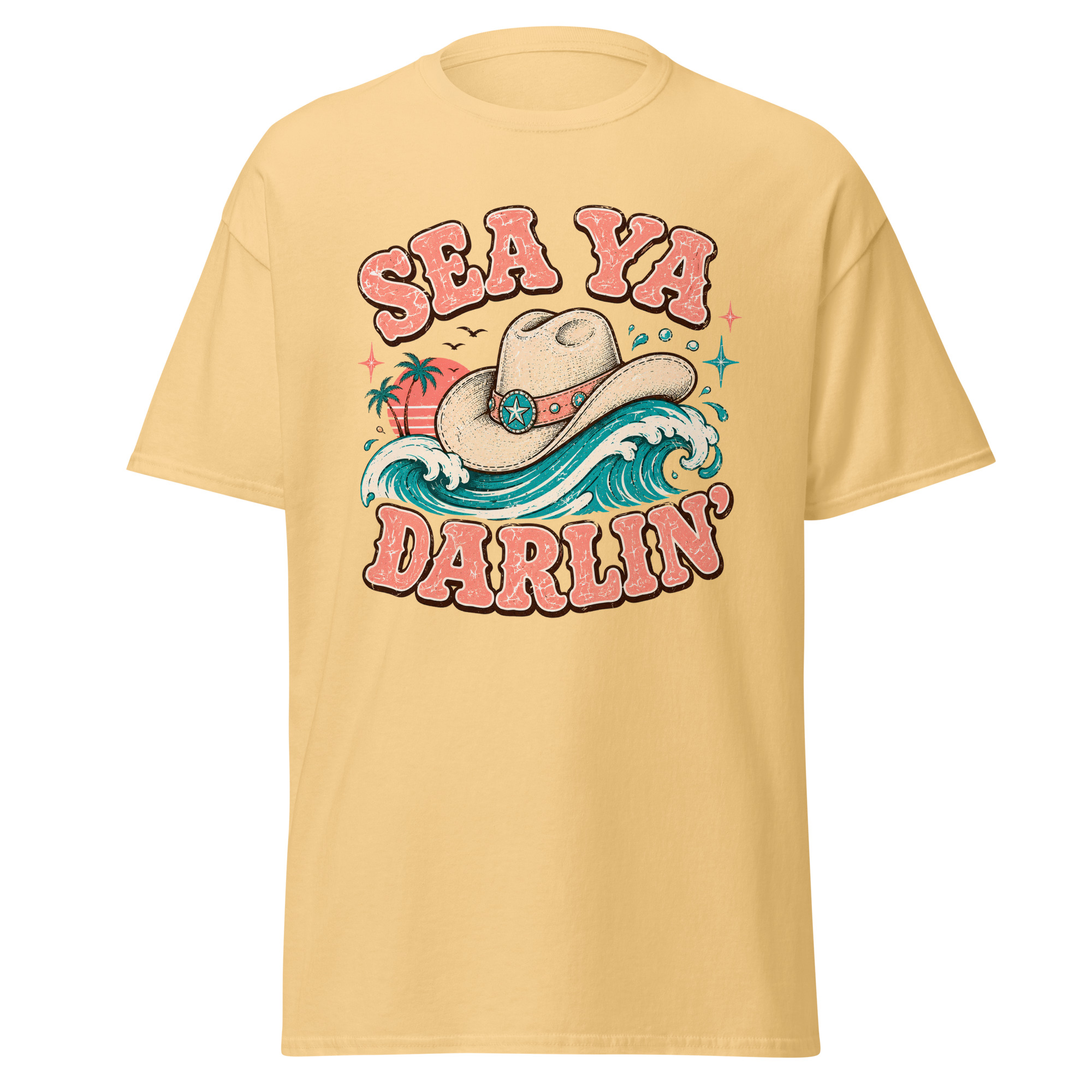 sea ya darlin' graphic t shirt | coastal cowgirl summer tee sea ya darlin' graphic t shirt | coastal cowgirl summer tee