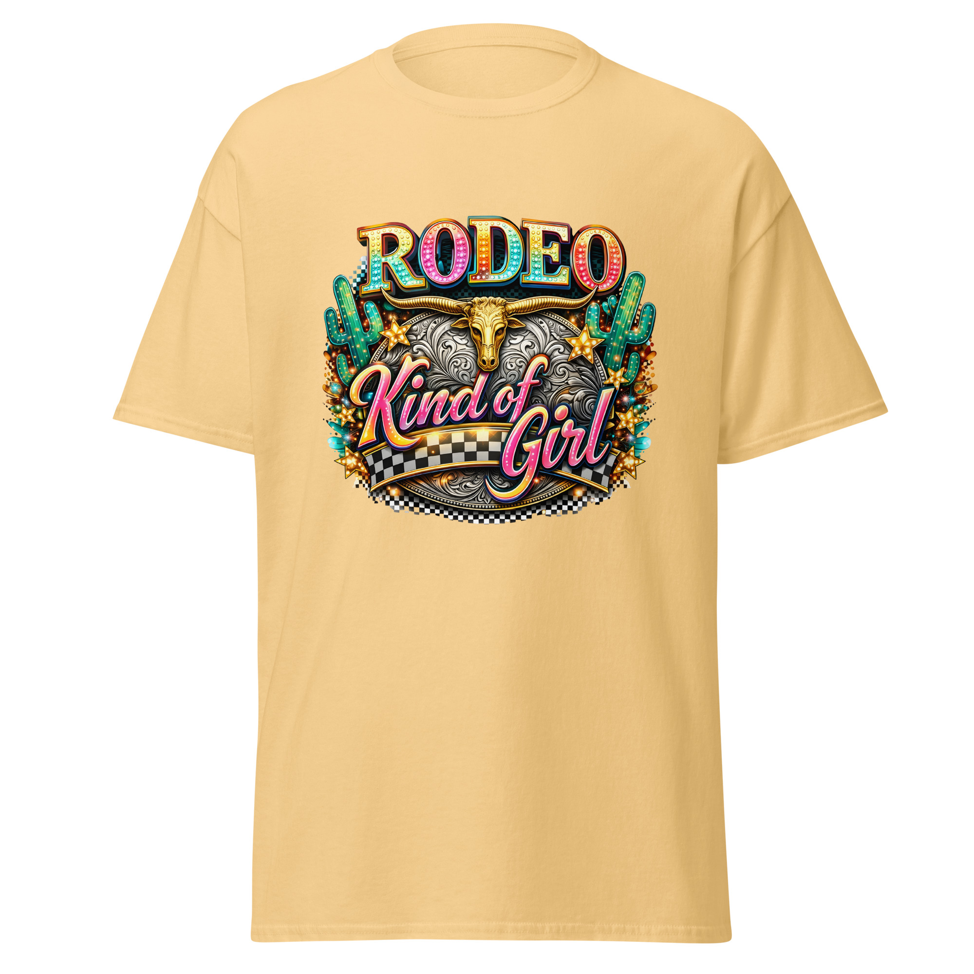 rodeo kind of girl graphic t shirt | western style summer apparel rodeo kind of girl graphic t shirt | western style summer apparel